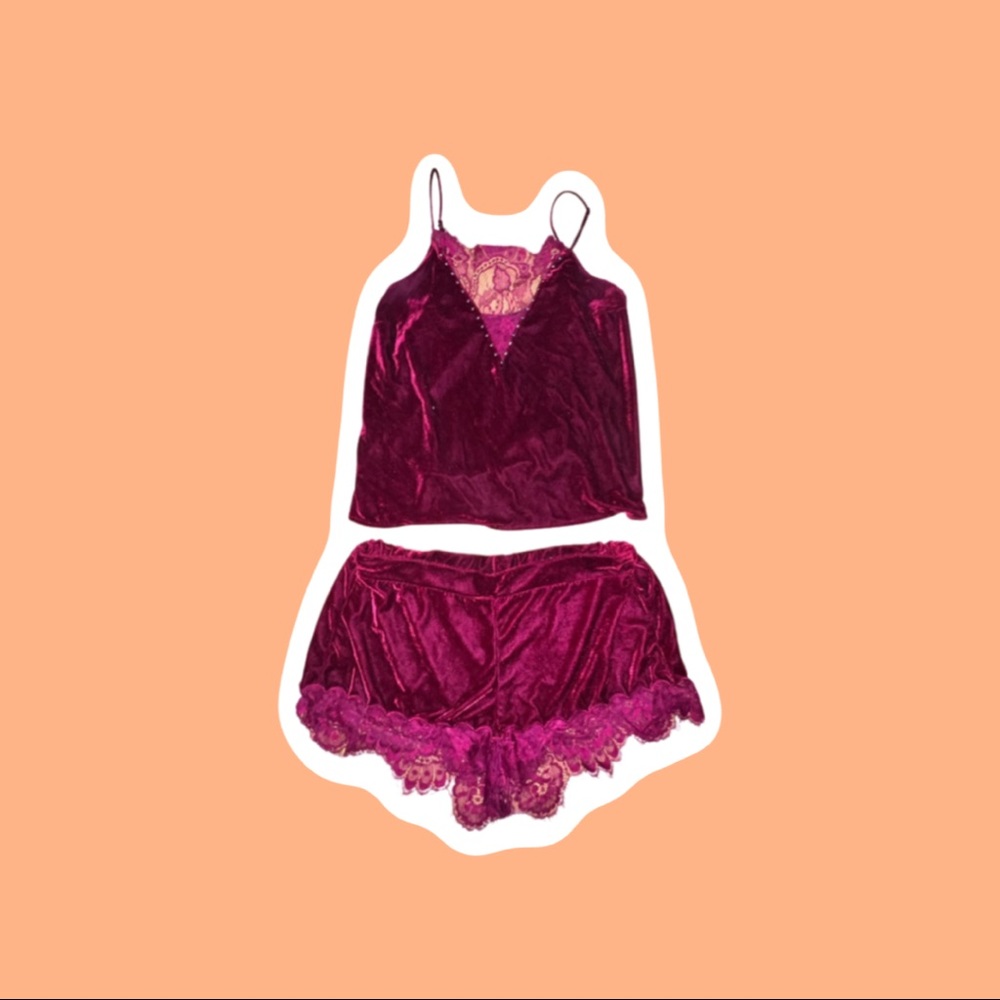 Women’s Ann Summers Velvet Pajama Set